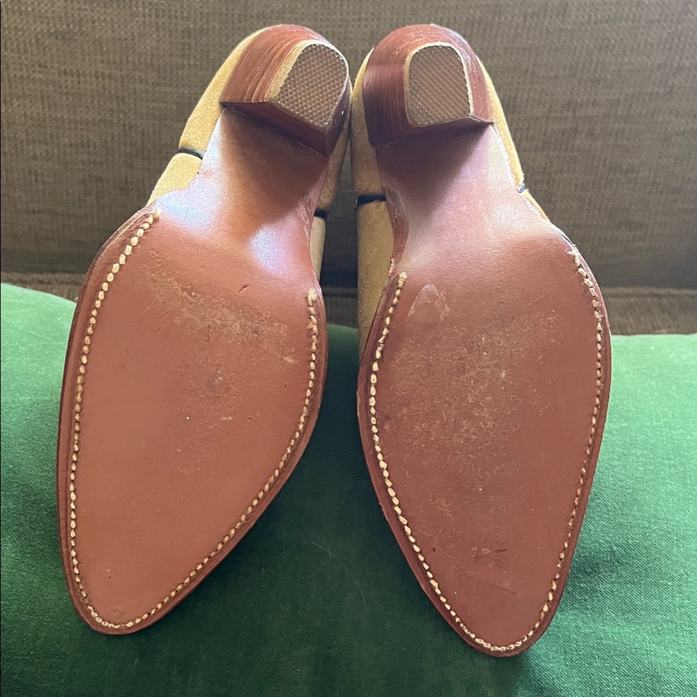 Frye Tan Heeled Boots - Picture 5 of 9